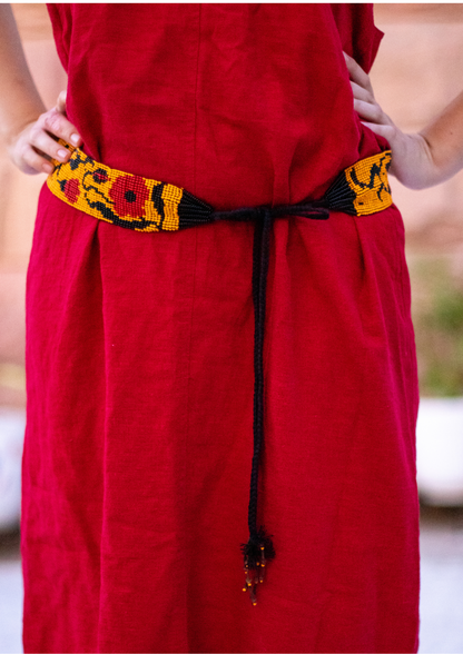 Gulkaar Beaded Waist Belt