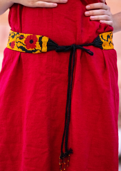 Gulkaar Beaded Waist Belt