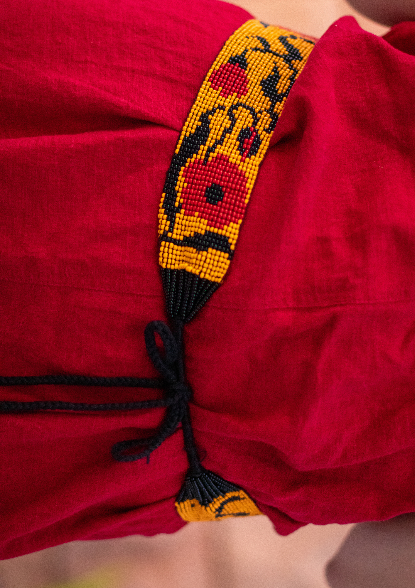 Gulkaar Beaded Waist Belt