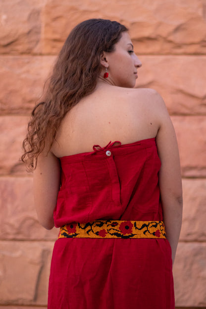 Gulkaar Beaded Waist Belt